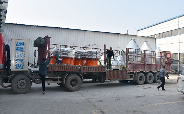 淮北磷酸铁锂生产线振动筛及料仓发货