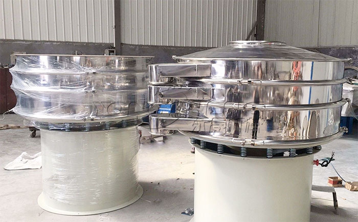 松针粉筛分除杂振动筛