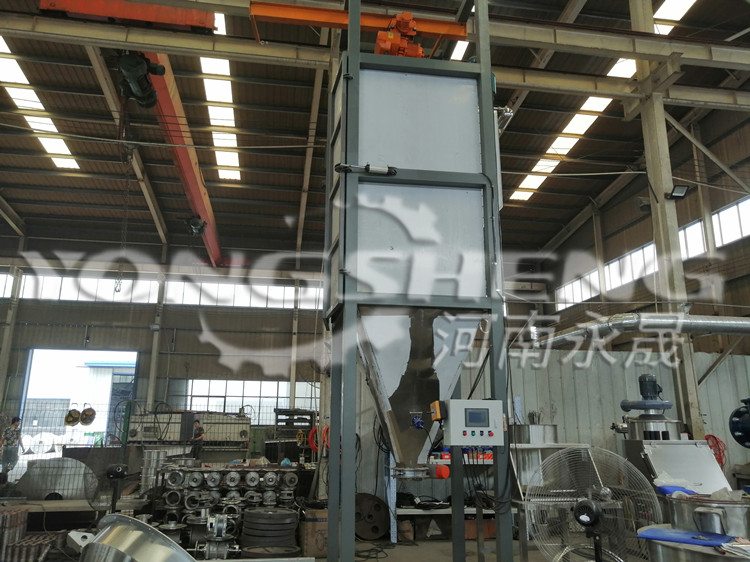 河南永晟吨袋破袋机,永晟水泥吨包卸料站