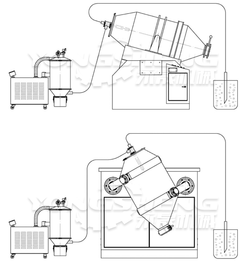 混合式真空上料机