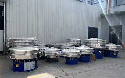 200目白色粉末经过超声波旋振筛后懵了