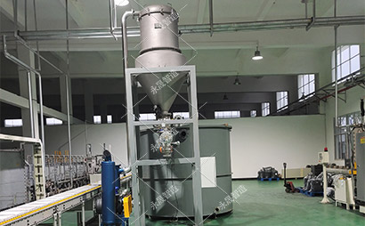 锂电行业碳素粉真空输送---密闭无尘节省人工