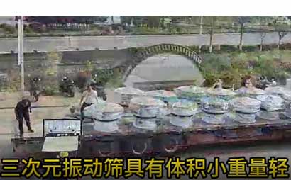 永晟智造21台振动筛装车发货