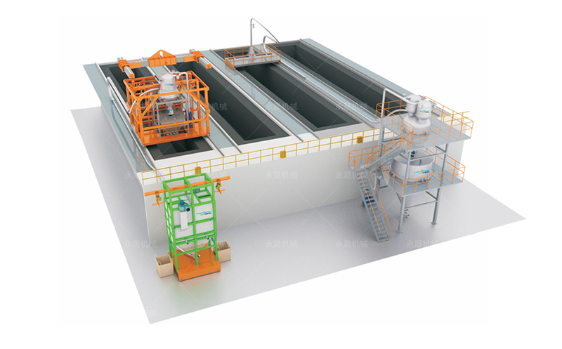 石墨化箱式炉自动吸料系统