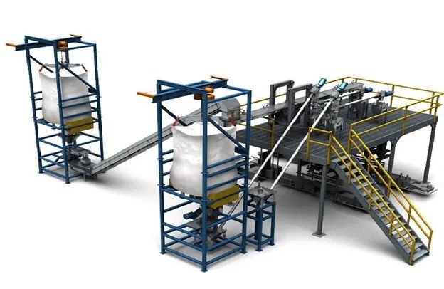 吨包投料站：一机搞定大包装拆包、输送、投料全流程！