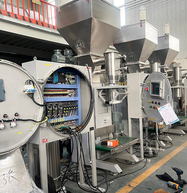 自动化+高精度防爆小袋包装机，满足甲乙类车间需求