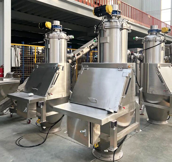 按需定制款小袋无尘投料站 封头式连接更方便